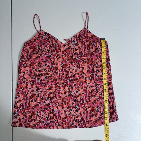 Nine West Women Extra Small Camisole Multicolor Dots Going Out Lightweight Boho - Picture 5 of 7